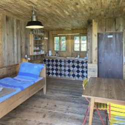 Wooden Hut Single Room